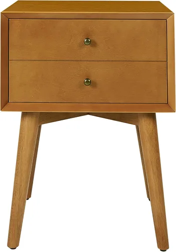 Vista 4 de Crosley Furniture Landon - Mesita de noche con cajón, bellota
