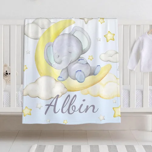 Vista 21 de Manta de bebé personalizada para niñas y niños, manta de bebé personalizada con nombre para niños pequeños, niños, ducha, recién nacidos, guardería
