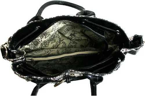 Vista 5 de Bolso de mano con diamantes de imitación occidentalmonedero de moda