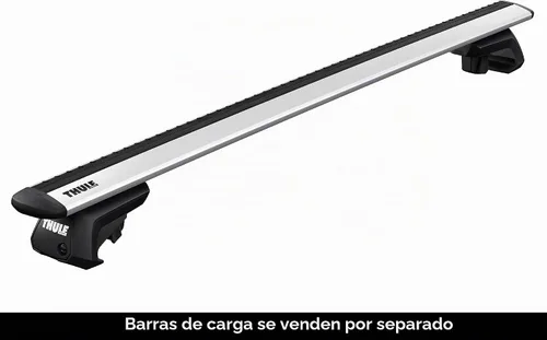 Vista 4 de Thule Paquete de pie de riel elevado Evo Patas elevadas para portaequipajes Evo - Negro, fácil de instalar y ajuste seguro