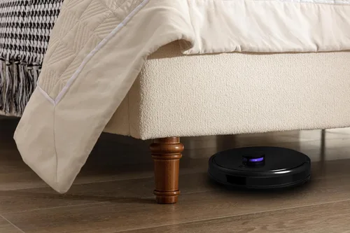 Vista 7 de Base de cama tapizada tamaño Queen, cabecera acolchada de 54" con respaldo geométrico, plataforma tapizada para dormitorio de niños, adolescentes