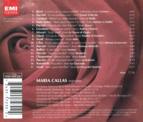 Vista 2 de The Very Best Of Maria Callas