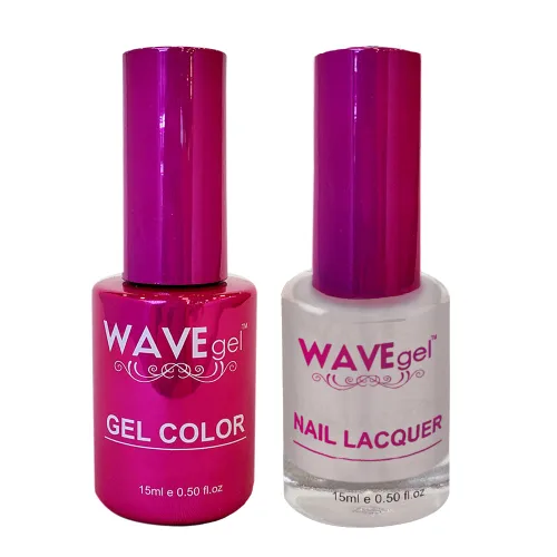 Vista 40 de WAVEGEL - Juego dúo de gel y esmalte de uñas a juego - Colección Princess - #001 Super Black I 0.5 onzas #001 Super Negro