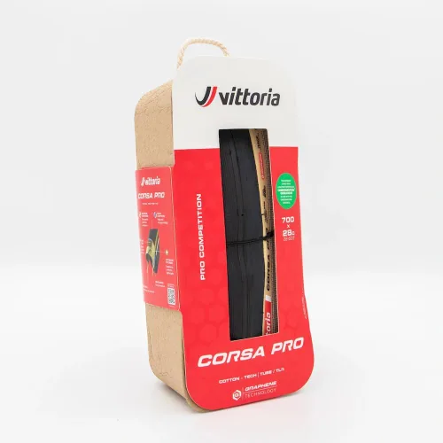 Vista 10 de Vittoria Corsa Pro - Neumático para bicicleta de carretera sin cámara - Grafeno + compuesto de sílice, neumático de carreras de alto rendimiento