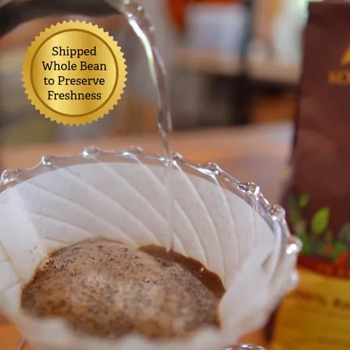 Vista 7 de KONA EARTH - 100% Café Kona, Tostado Medio Oscuro Clásico, Grano Entero (227 gramos) Café auténtico Kona hawaiano de la granja, tostado en lotes