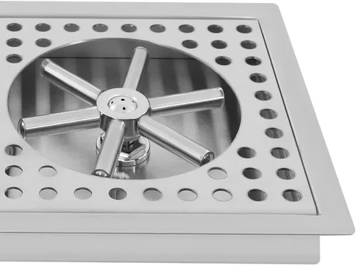 Vista 5 de Enjuagadora de vidrio con grifo, lavadora comercial de tazas para bar, limpiador de vidrio de acero inoxidable 304, enjuague de taza de encimera