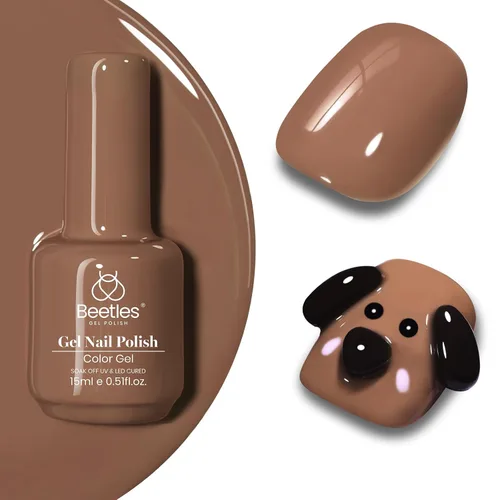 Vista 84 de Beetles - Esmalte de uñas en gel, 1 unidad de 0.5 onzas fluidas (15ml), extracción por remojo, arte de uñas, estética de manicura, bricolaje, curado