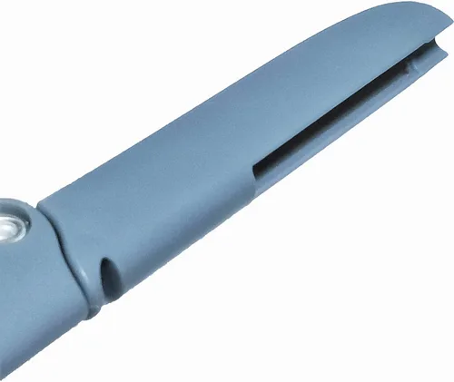 Vista 5 de Perchas de viaje plegables plegables de plástico, perchas portátiles antideslizantes para ropa sucia, automóvil, camping, perchas grises, secado