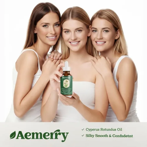 Vista 6 de Aceite Cyperus Rotundus: Aceite natural de Cyperus Rotundus para depilación, suero inhibidor puro del cabello, ralentiza y reduce el recrecimiento