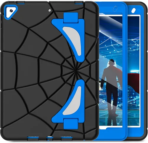 Vista 16 de Nitupai - Funda para iPad 10.2, funda para iPad de 9.ª / 8.ª / 7.ª generación, funda resistente a los golpes con protección robusta de 10.2 pulgadas
