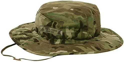 Vista 2 de Paquete de parche táctico Multicam y Boonie (2 parches + sombrero), Estados Unidos y Dtom
