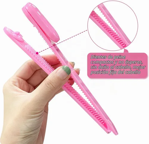 Vista 7 de Kit profesional de corte de cabello para mujeres, fácil de usar, recortador de pelo de puntas abiertas, herramientas de corte de cabello