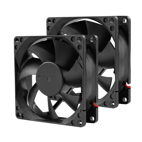 Vista 11 de PANOMOUNTS CF6025 - Ventilador de enfriamiento de 2.362 in 12 V CC - Ventiladores de alto flujo de aire de 2.362 in 0.984 in 12 V 2 pines