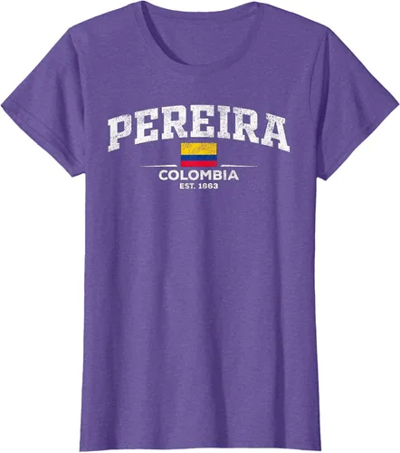 Vista 28 de Camiseta Pereira Colombia, Negro