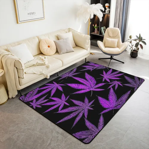 Vista 28 de jejeloiu Juego de alfombras de sala de estar, decoración de cine y noche, juego de alfombras de área de 3 x 5 con palomitas de maíz para interiores