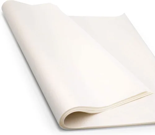 Vista 2 de Libre de ácidos con un pH neutro Protege arte y fotografías Hojas de papel Glassine Obra de arte, Krafts 16 pulgadas x 20 pulgadas - 100