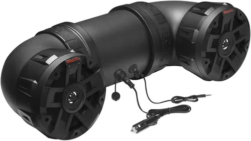 Vista 6 de BOSS Audio Systems UTV4B ATV UTV Sistema de sonido resistente a la intemperie, altavoces de 4 pulgadas, tweeters de 1 pulgada, amplificador
