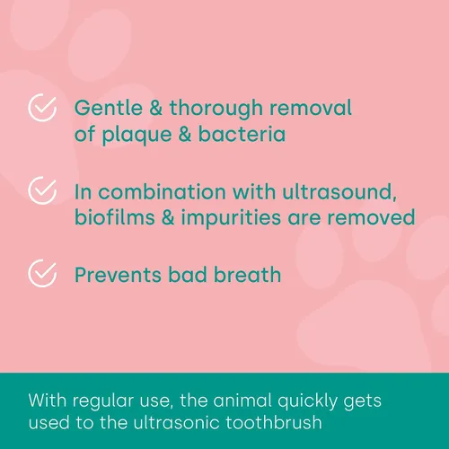 Vista 5 de Emmi-pet Pasta dental ultrasónica con nano-burbujas (nueva formulación extra suave, vegana, sin parabenos)
