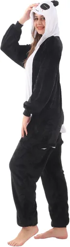 Vista 9 de Pijamas de animales para adultos, disfraces de una pieza para hombres, mujeres, unisex, adolescentes, rana verde