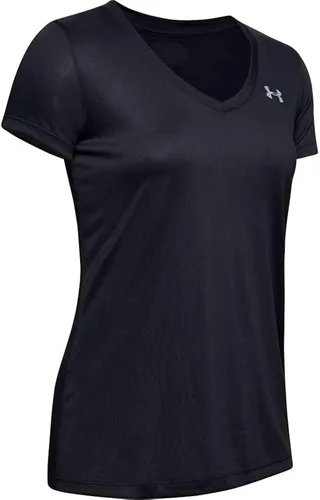 Vista 3 de Under Armour Camiseta Tech de manga corta con cuello en V para mujer
