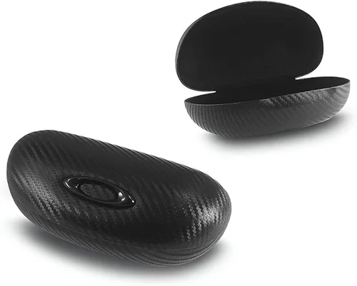 Vista 6 de Oakley Prizm Deep H2O Polarizado Negro Mate con Oakley Carbonfiber Ellipse O Case Gafas de sol
