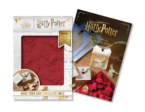Vista 9 de Harry Potter Make Your Own Chocolate Owls Silicone Chocolate Mold and Gift Box Set