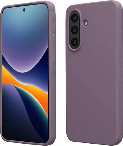 Vista 145 de kwmobile Funda Compatible con Samsung Galaxy A14 5G - Funda de teléfono de TPU y silicona con acabado suave - Verde Lima