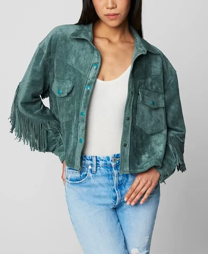 Vista 4 de BLANKNYC Ropa de lujo para mujer chaqueta tipo camisa de ante sintético abrigo cómodo y elegante