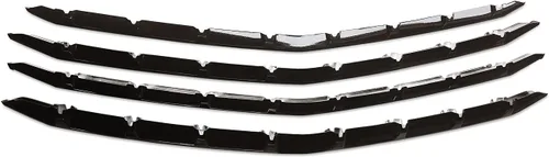 Vista 6 de CHIESMA Cubiertas de parrilla para Silverado 1500 para Chevy Silverado 1500 LT RST 2019-2022 Cubierta de parrilla delantera parachoques delantero