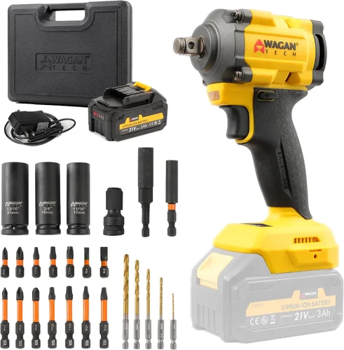 Vista 10 de Wagan 2257, llave de impacto de 12 V