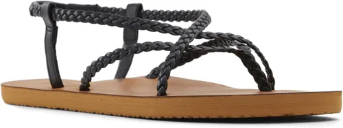 Vista 2 de Sandalias cruzadas por planas para mujer