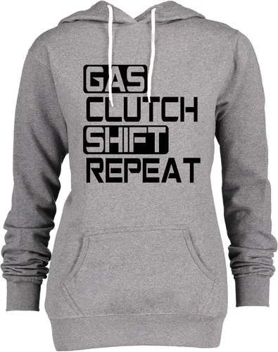Vista 20 de Go All Out Sudadera con capucha Gas Clutch Shift Repeat para hombre y mujer