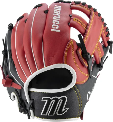 Vista 3 de Marucci Caddo Series V2 MFG2CD1000-R/BK - Guante de béisbol juvenil (10 pulgadas)