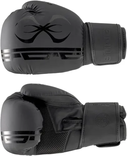 Vista 2 de Guantes de boxeo STING Armaplus Material exterior T3, sistema de revestimiento flotante, relleno de núcleo Hi Flow, correa de soporte de muñeca