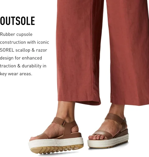 Vista 5 de Sorel Sandalias planas Cameron para mujer