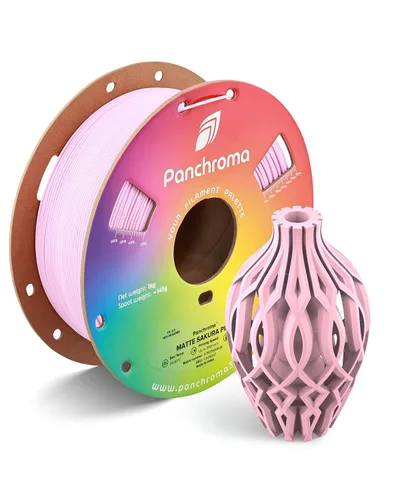 Vista 28 de Polymaker Panchroma - Filamento PLA mate de 0.07 in, 2.2 lbs, madera de Madera mate de doble degradado