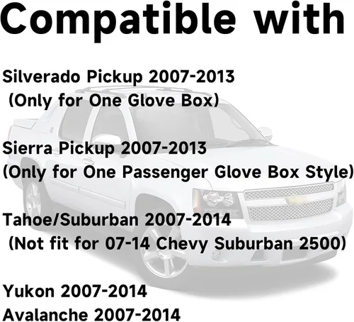 Vista 2 de Cubierta de tablero para Chevrolet Silverado 2007 2008 2009 2010 2011 2012 2013 2014, cubierta de tablero para Chevy Tahoe Suburban Avalanche 2014