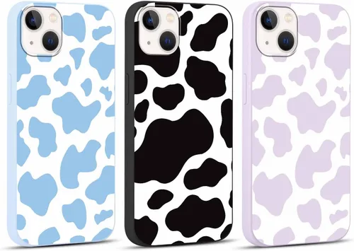 Vista 47 de Paquete de 3 Lindas Fundas con Estampado de Guepardo para iPhone 7/8/SE 2020/SE 2022 de 4.7", Fundas de Diseño Estético de Leopardo de Silicona