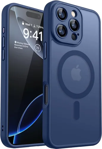 Vista 42 de CANSHN Funda magnética compatible con iPhone Air (6.5 pulgadas), mejorada [protección completa de la cámara] [compatible con Magsafe]