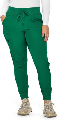 Vista 2 de Pantalones quirúrgicos acanalados para mujer