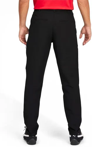 Vista 2 de PUMA Hombres X Porsche Design 5 Bolsillo Pantalones Casual Casual - Negro