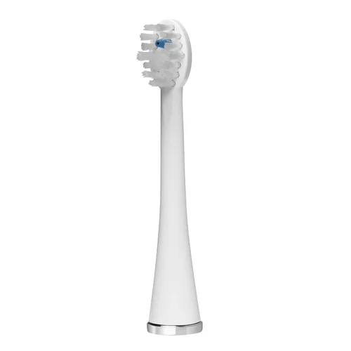 Vista 3 de Waterpik Cabezales de cepillo de repuesto compactos con fundas para cepillo de dientes Sonic-Fusion SFRB-2EW, 2 tabletas de repuesto de hilo dental