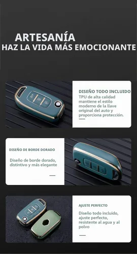 Vista 6 de para Renault Kadjar, funda inteligente de llave de control remoto plegable para Renault Kadjar, Captur, Megane, Sandero, Stepway, Logan, Clio 5
