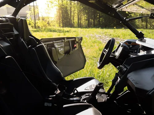 Vista 3 de SuperATV Paneles de inserción de aluminio resistente para puertas inferiores compatibles con Can Am Maverick X3 (2017+), See Fitment, extra