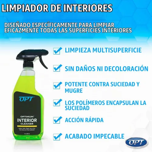 Vista 4 de Optimum No Rinse Versión 5 (946 ml) con Paquete Limpiador Interior Optimum (500 ml) – Lavado de Auto ONR Sin Enjuague con Solución de Limpieza