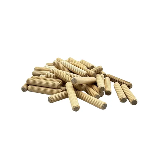 Vista 17 de 1/2" x 2" - Paquete de 100 pasadores de madera - Secados al horno, estriados y biselados (1/2" x 2", 100 unidades)