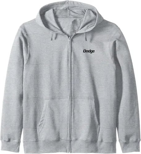 Vista 2 de Dodge Charger Daytona Legend of the Track Sudadera con capucha y cremallera, Gris