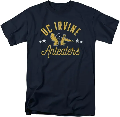 Vista 171 de Collegiate Distressed Mascot Unisex Adult T Shirt Collection 3 Universidad de Adelphi