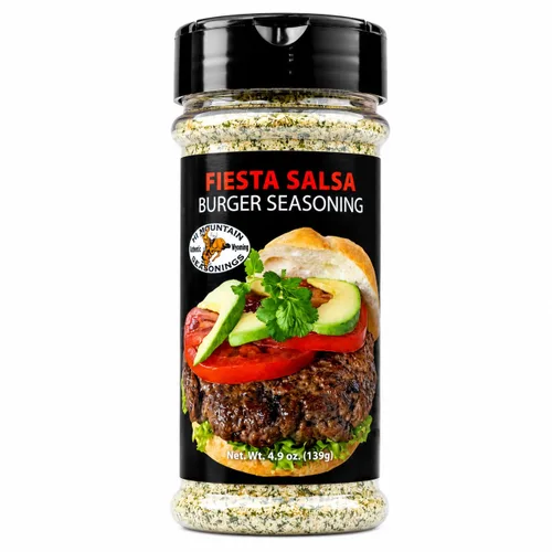 Vista 10 de Hi Mountain Condimento gourmet para hamburguesas Mezcla de alas de búfalo Bondad picante, picante y salada con un toque de ajo Condimento