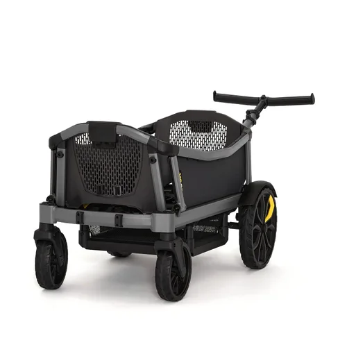 Vista 8 de Veer Cruiser City Cochecito urbano premium para bebés, niños pequeños y niños Dirección tradicional de empuje Certificado por JPMA Ligero